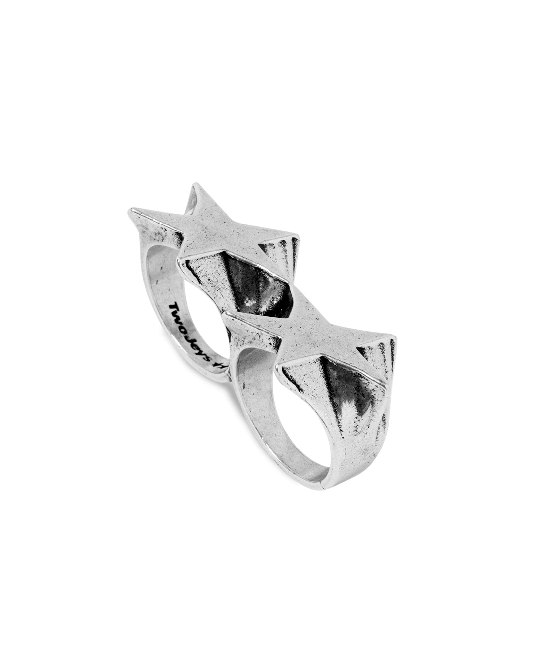 TwoJeys Superstar Knuckle Ring Silver