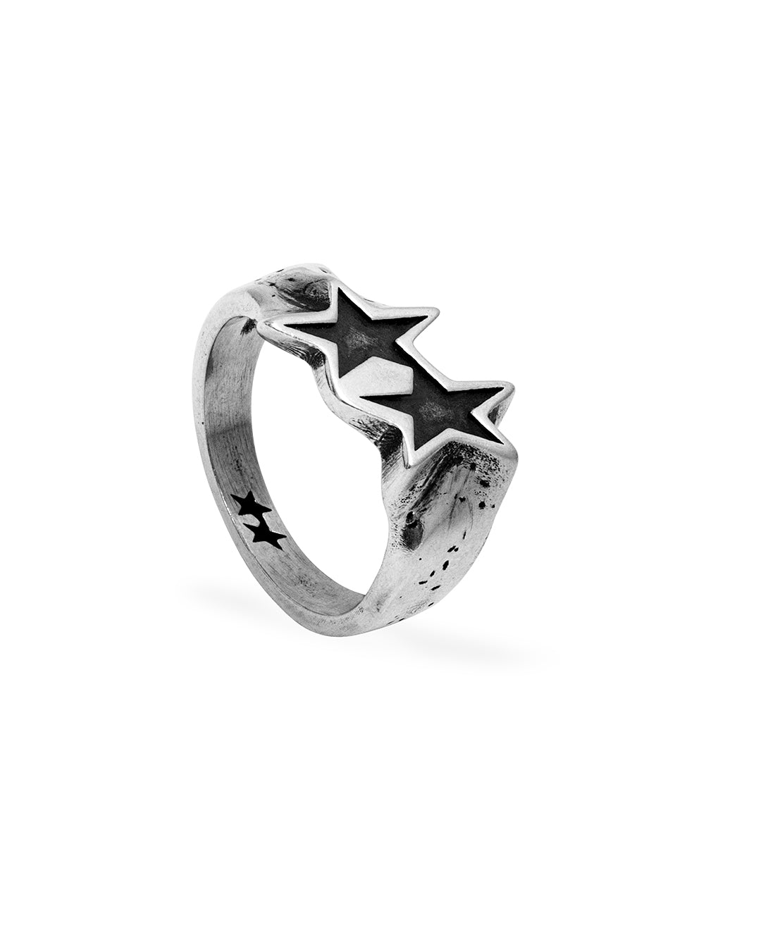 TwoJeys Tilted Icon Ring Silver