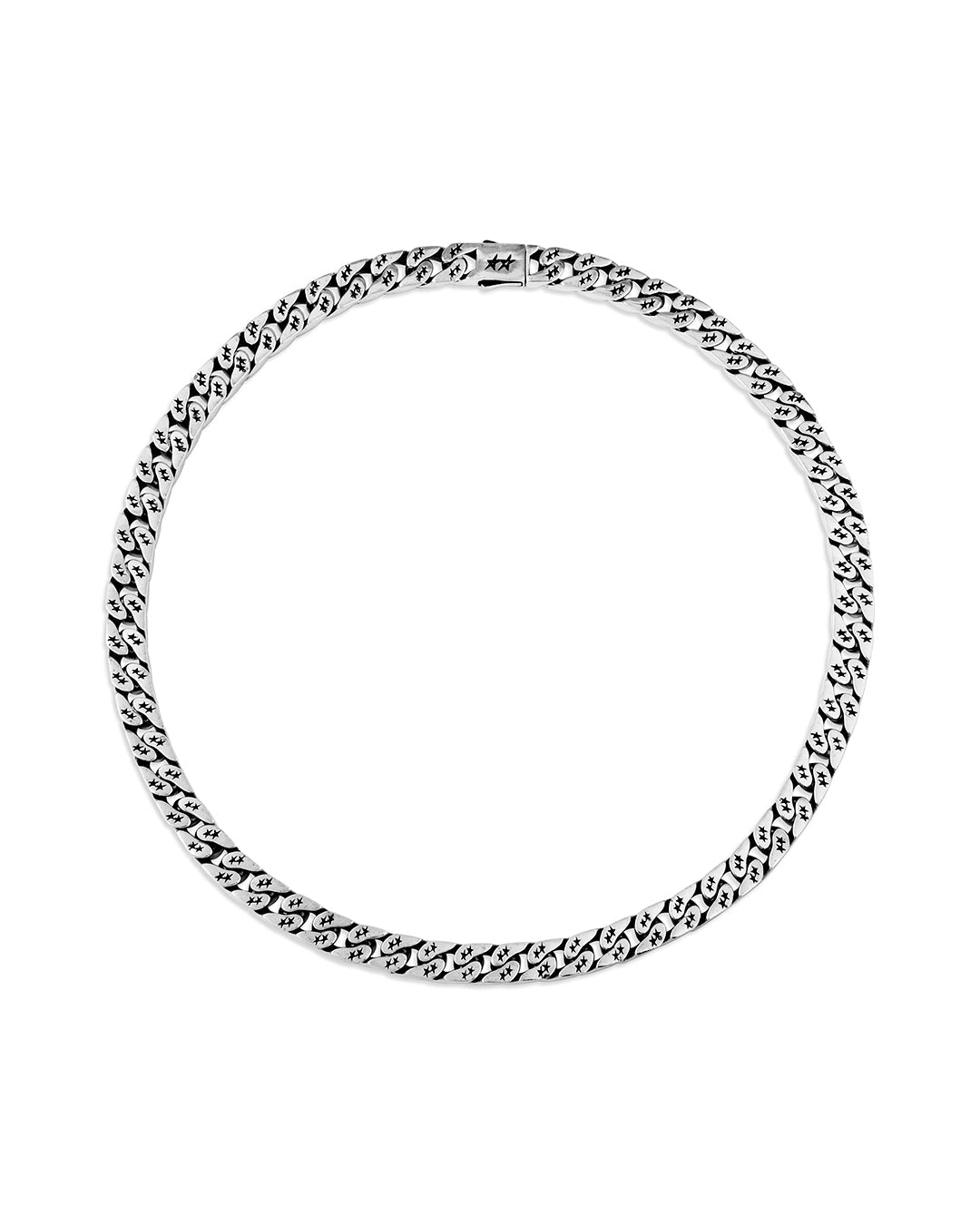 TwoJeys Bold Cuban Necklace Silver