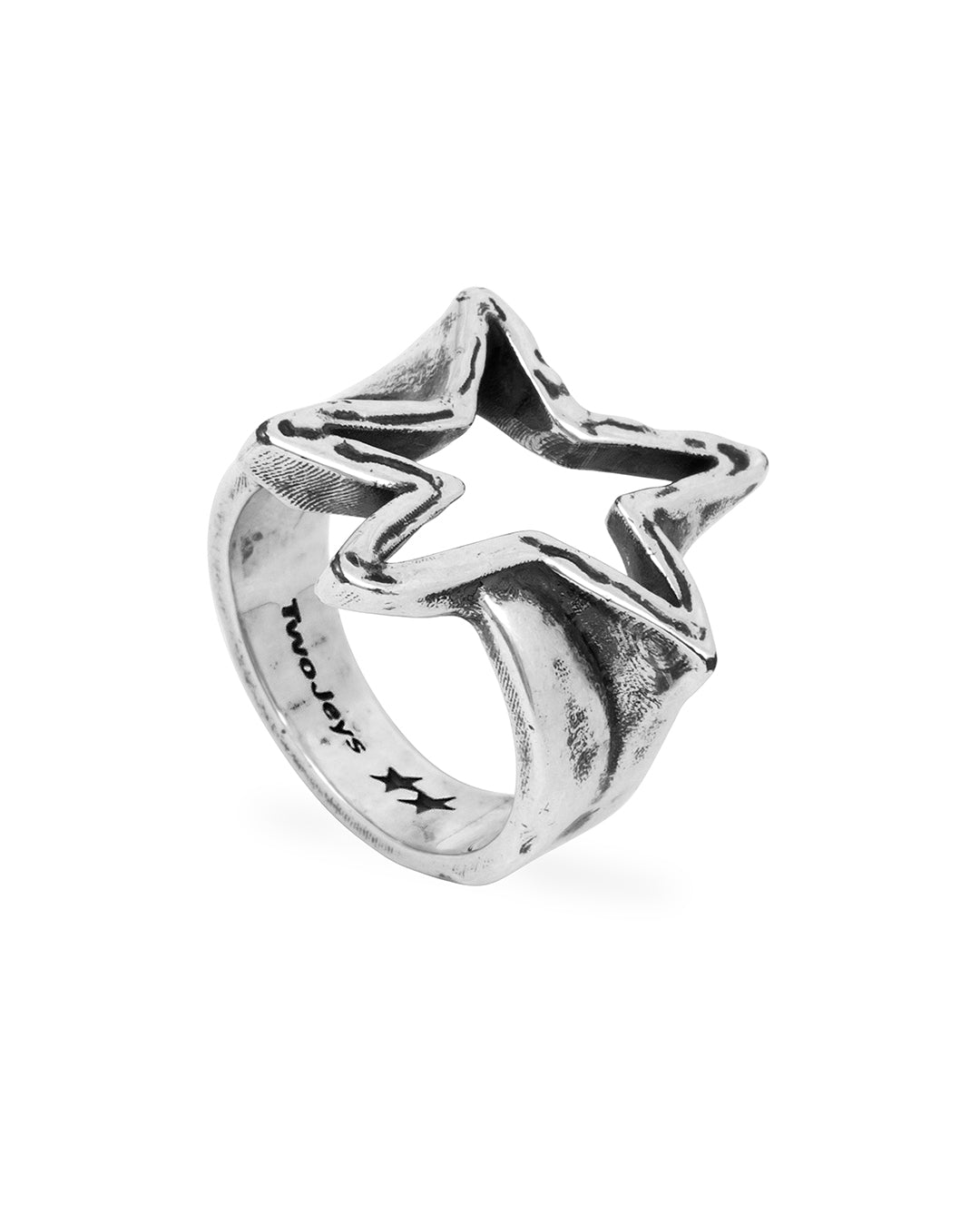 TwoJeys Ignorant Empty Star Ring