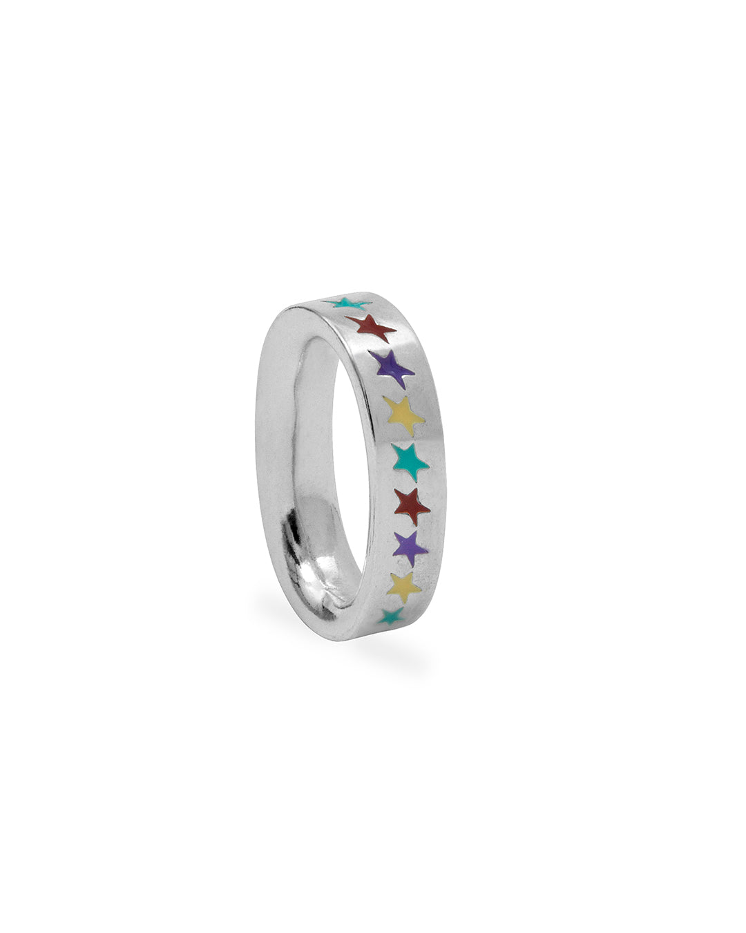 TwoJeys Enameled Multicolor Link Chain