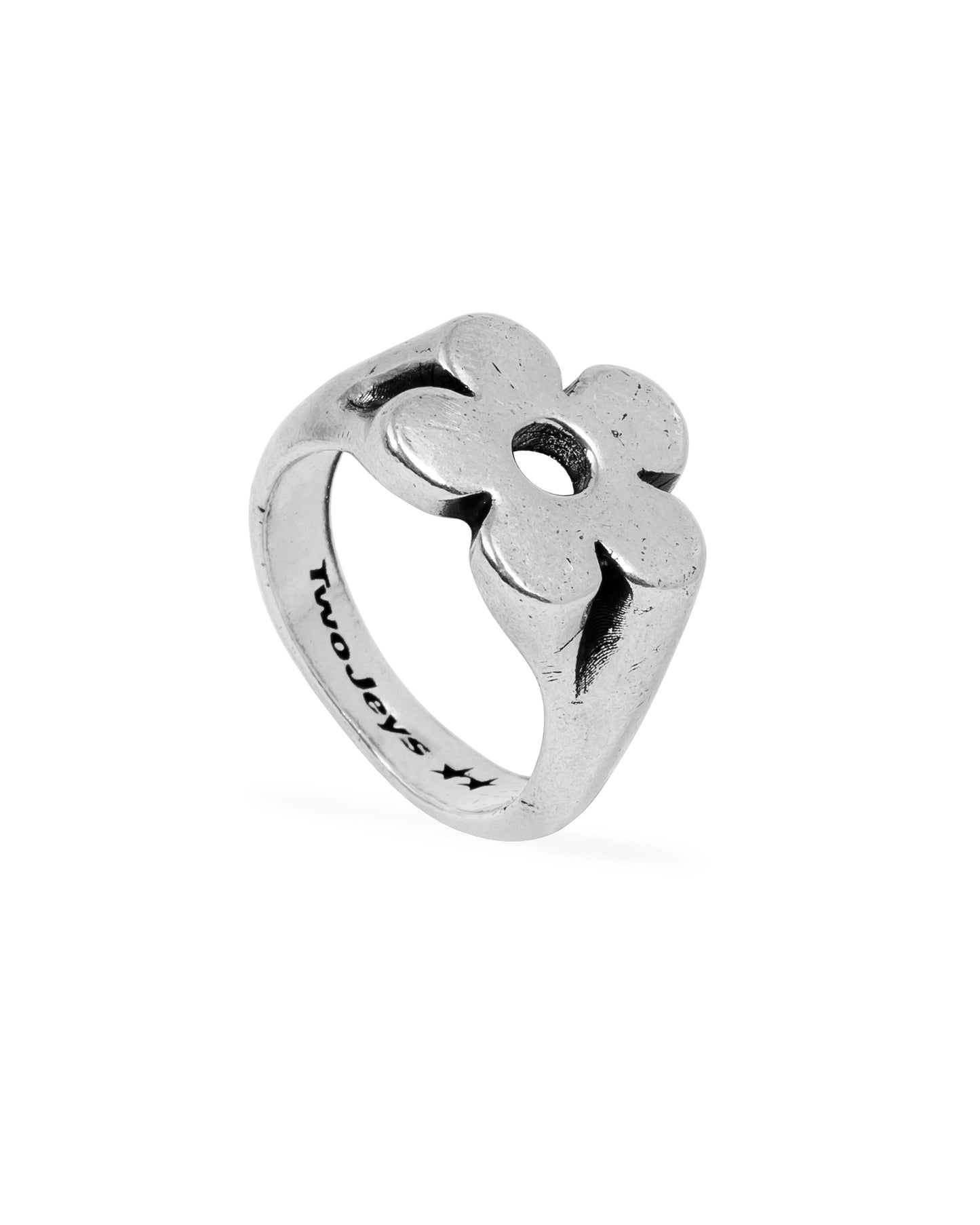 TwoJeys Flower Ring Gold
