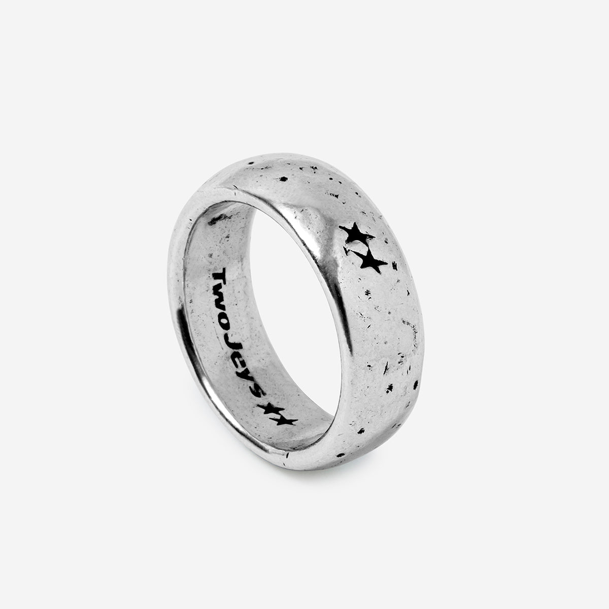 TwoJeys Signature Ring Silver