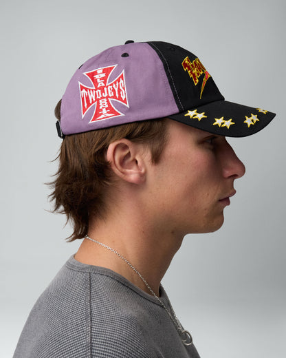 TwoJeys Embroidered Purple Dad Cap