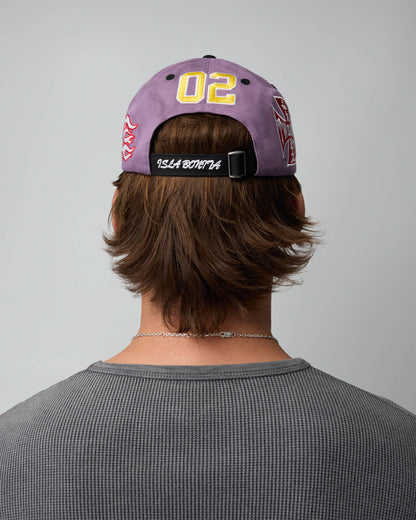 TwoJeys Embroidered Purple Dad Cap