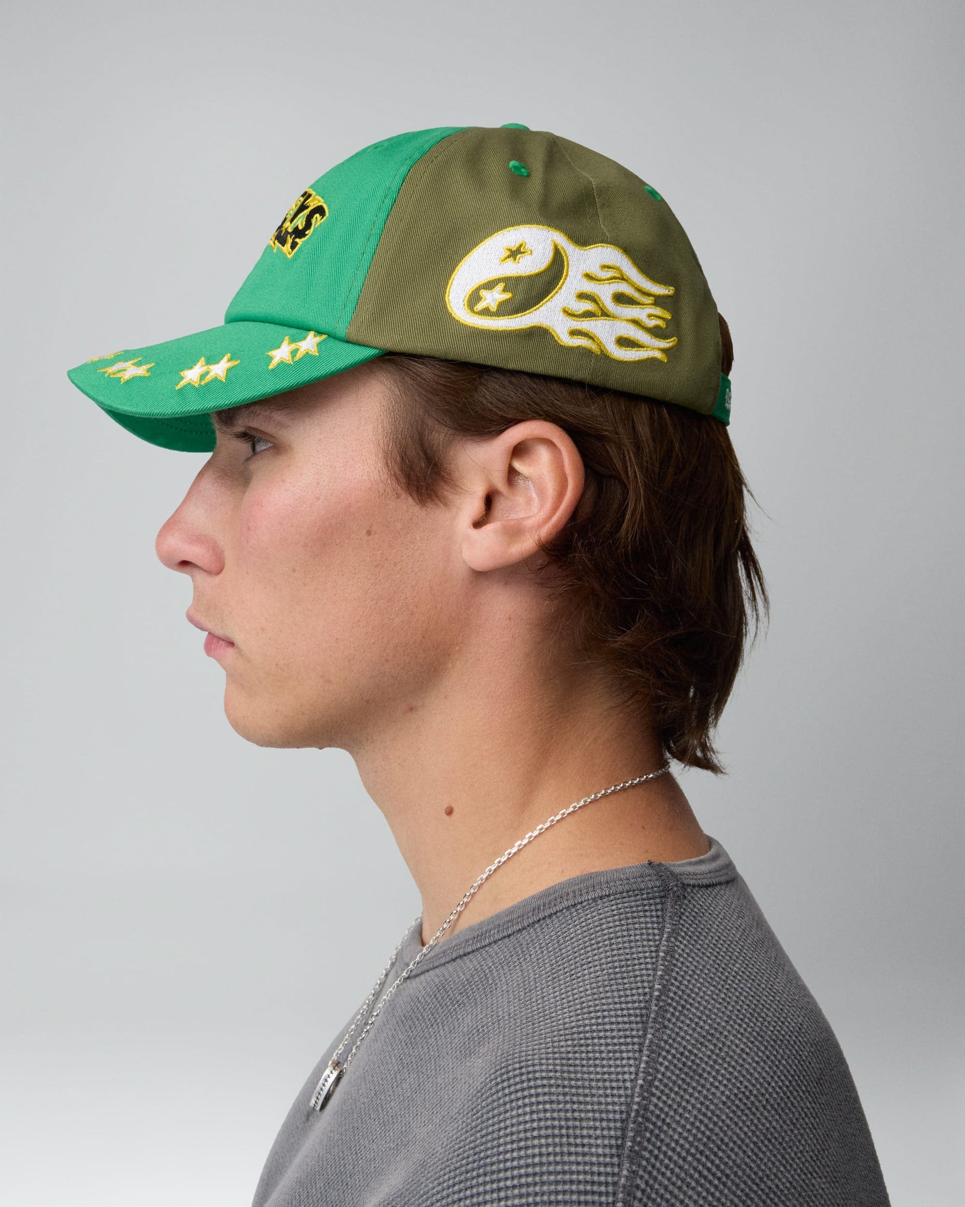 TwoJeys Embroidered Green Dad Cap