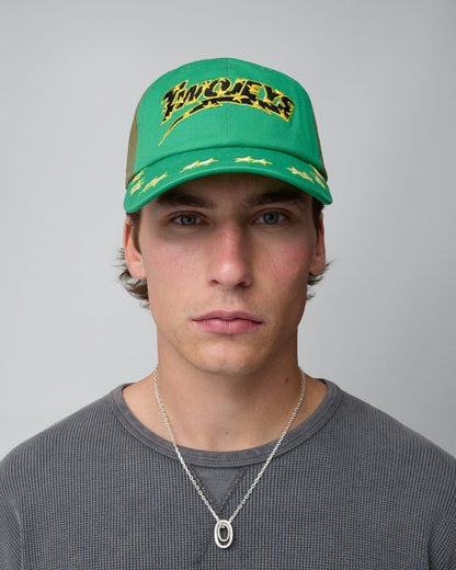TwoJeys Embroidered Green Dad Cap