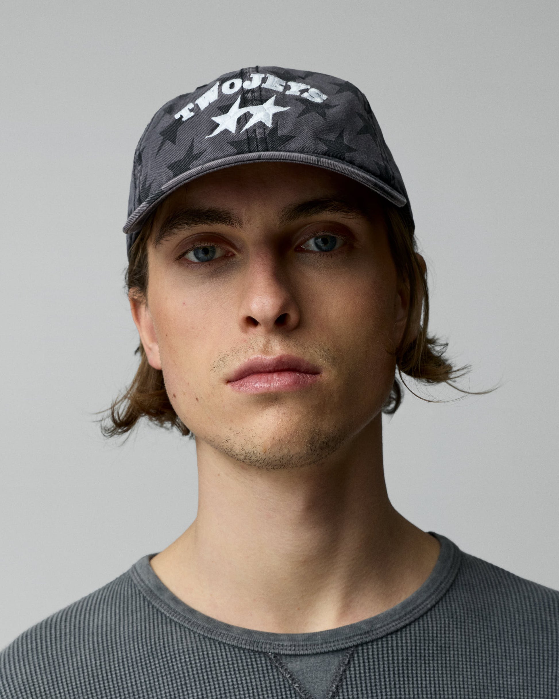 TwoJeys All-Over Black Dad Cap