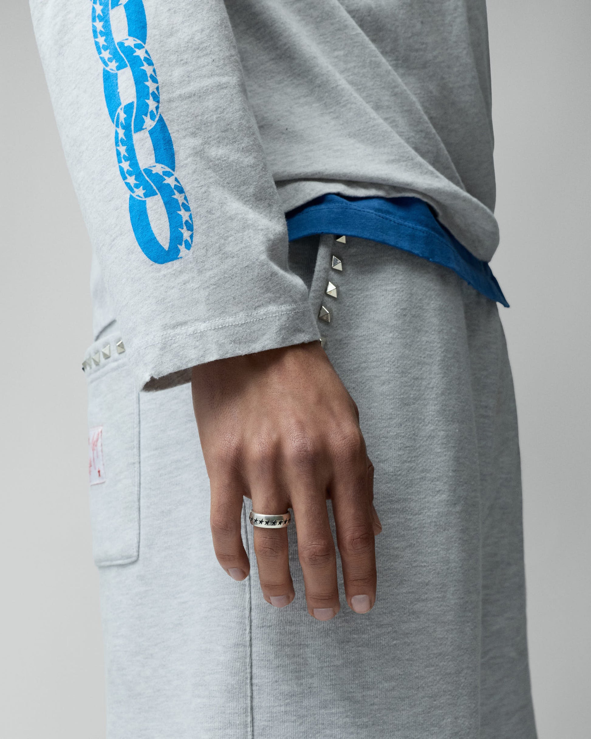 TwoJeys Starline Ring M — Silver