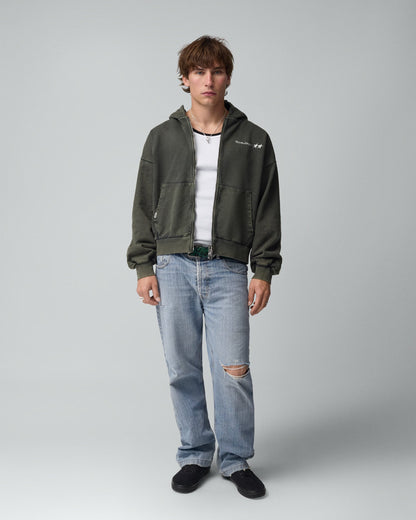 TwoJeys Icon Full-Zip Bodega Green