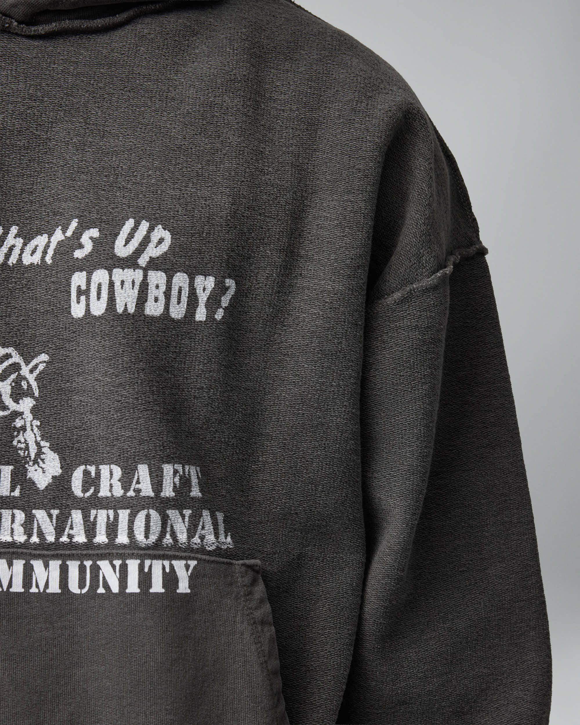 TwoJeys Local Craft Hoodie Anthracite