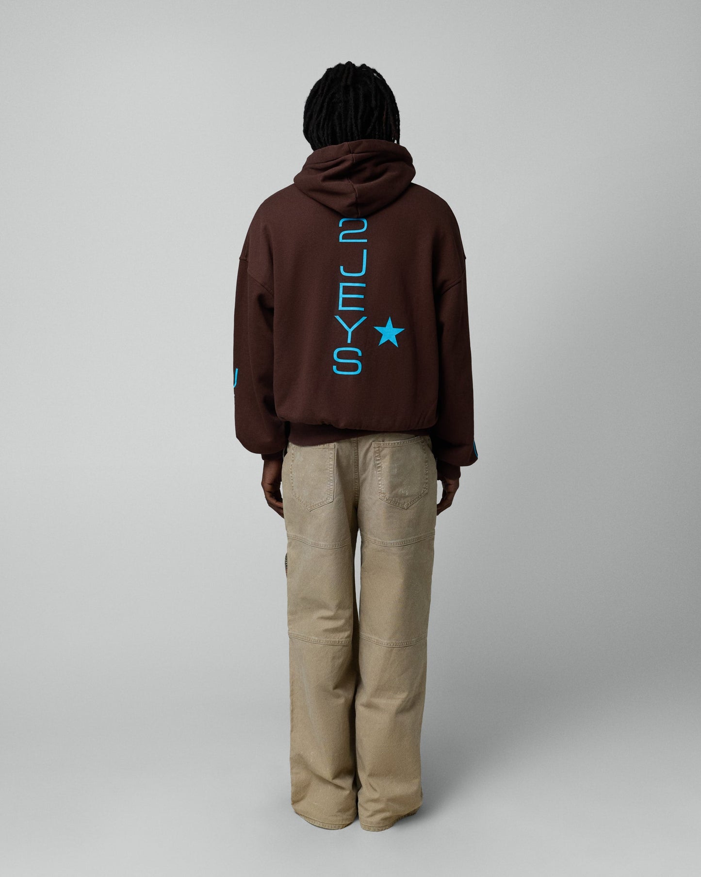 TwoJeys 2 JEYS Zipper Brown