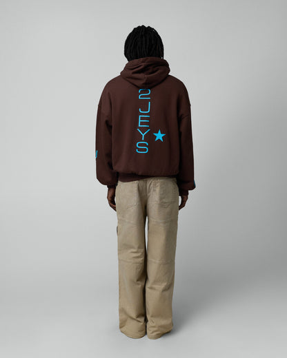 TwoJeys 2 JEYS Zipper Brown