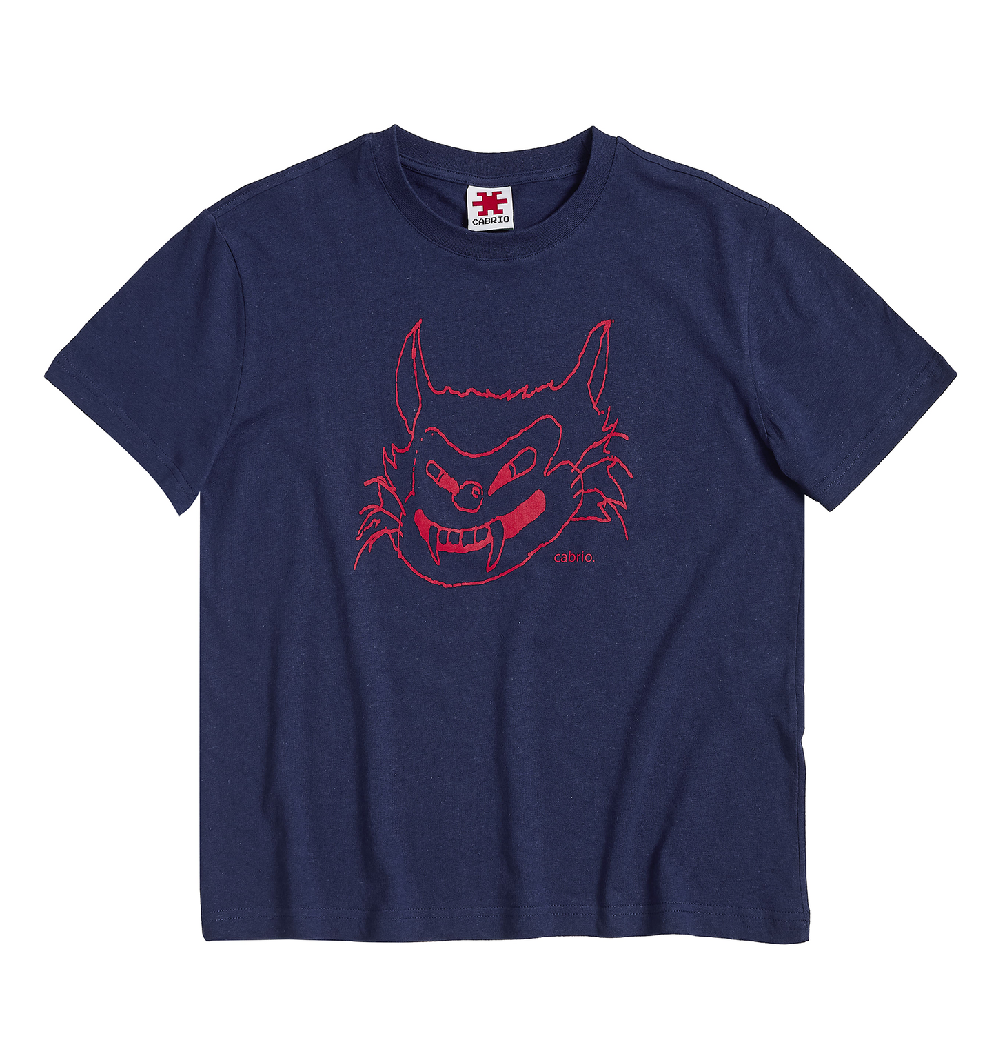 Cabrio Da Cat Tee Navy