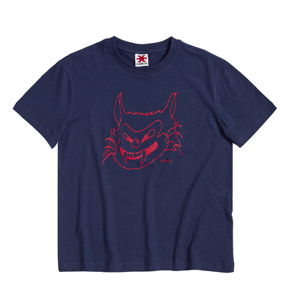 Cabrio Da Cat Tee Navy