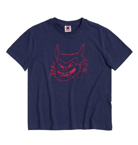 Cabrio Da Cat Tee Navy