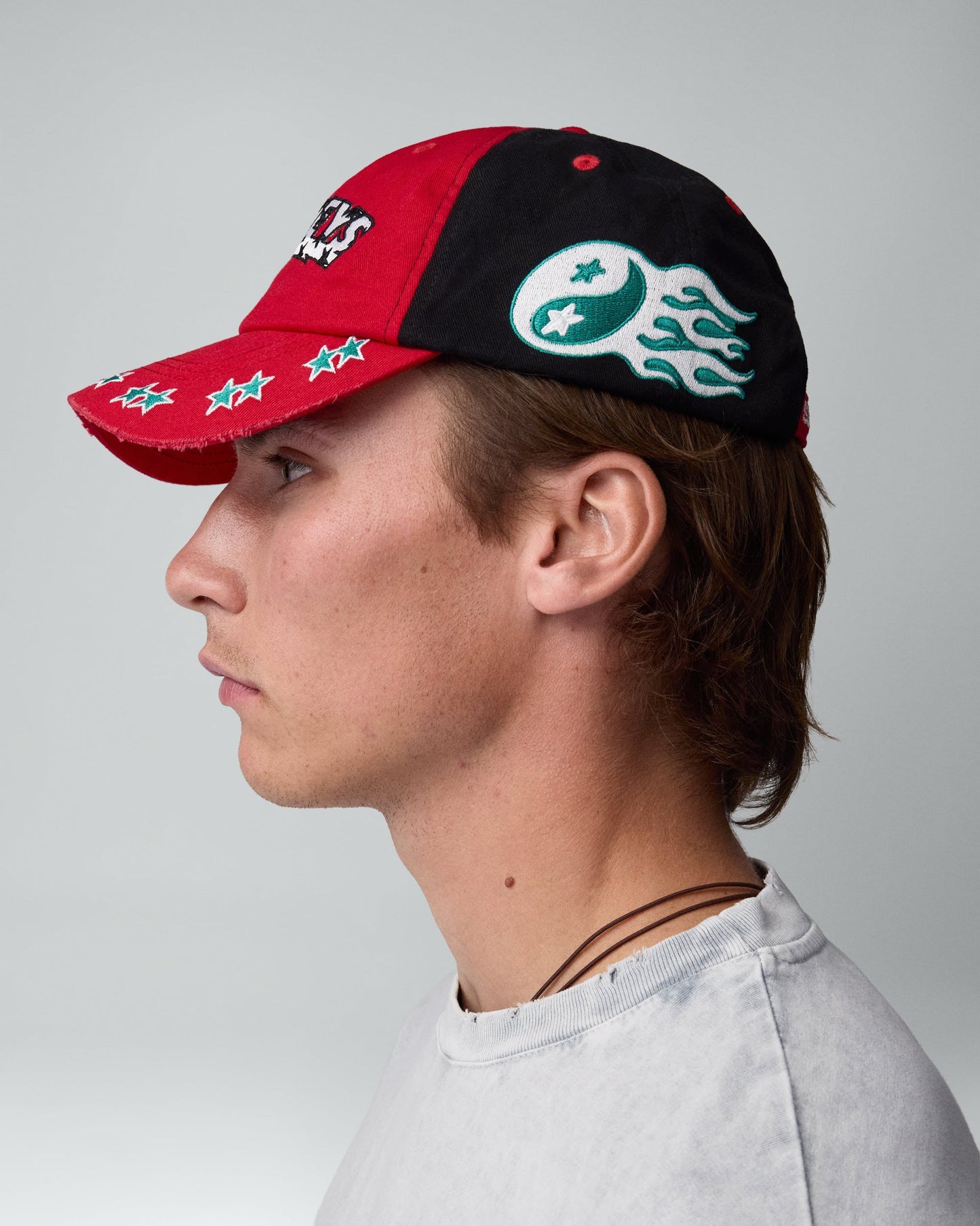 TwoJeys Embroidered Black Dad Cap