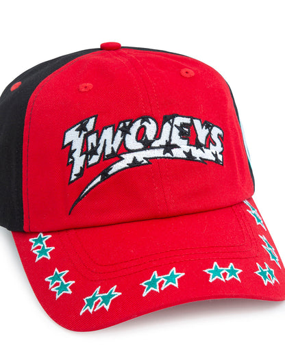 TwoJeys Embroidered Black Dad Cap