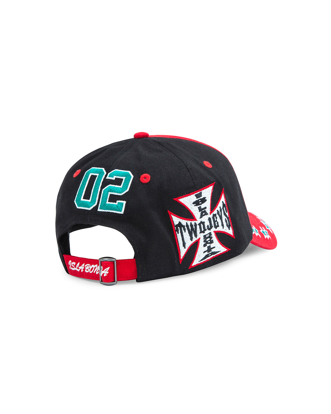 TwoJeys Embroidered Black Dad Cap