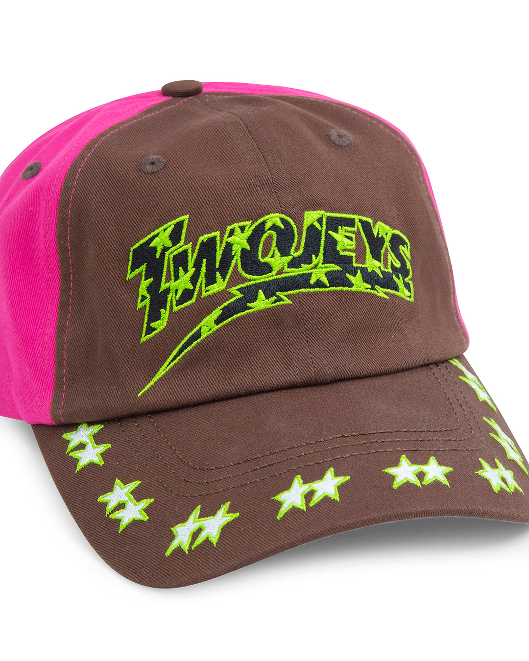 TwoJeys Embroidered Pink Dad Cap