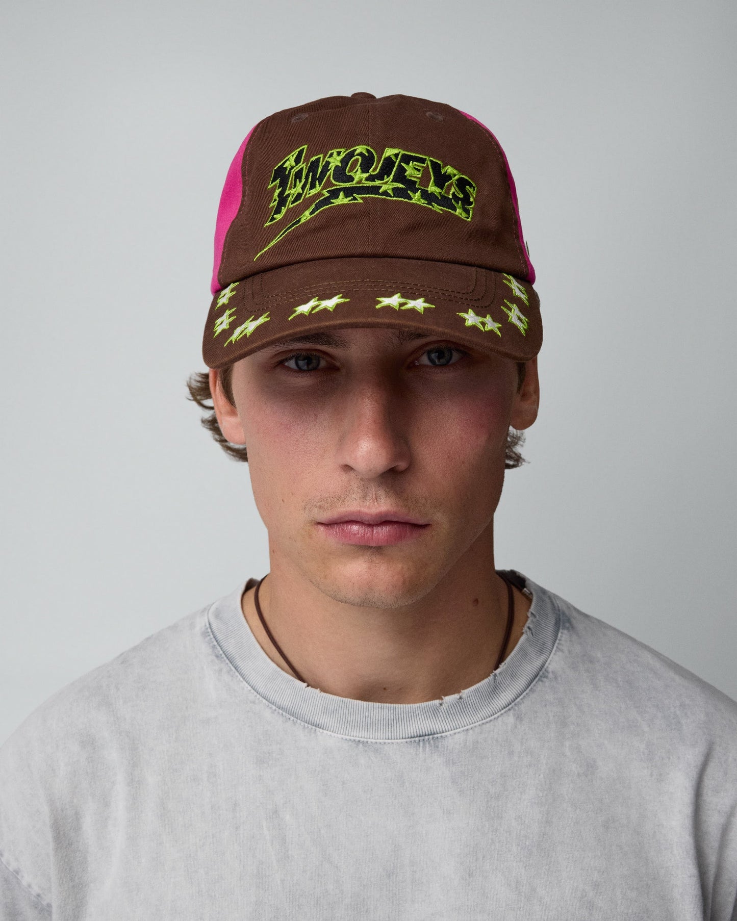 TwoJeys Embroidered Pink Dad Cap