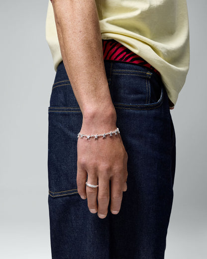 TwoJeys Organic Star Bracelet — Silver