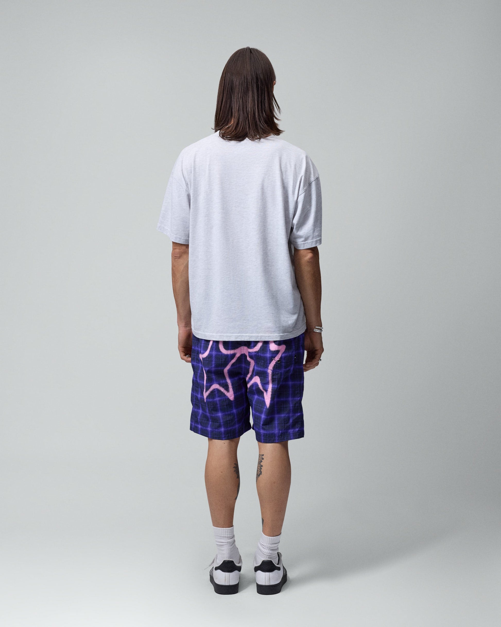 TwoJeys Worldwide Grey Melange Tee