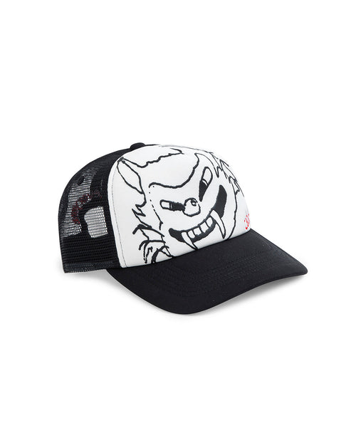 TwoJeys TJ x Cabrio Da Cat Black Trucker Cap