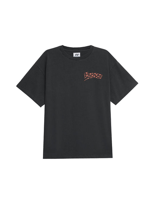 TwoJeys Lightning Black Tee