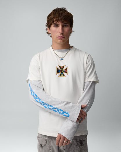 TwoJeys Axis White Tee