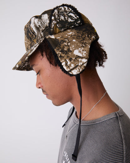 TwoJeys TJ Initials Camo Earflap