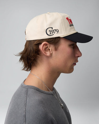 TwoJeys Twojeys Racing Cap — Cream/Black