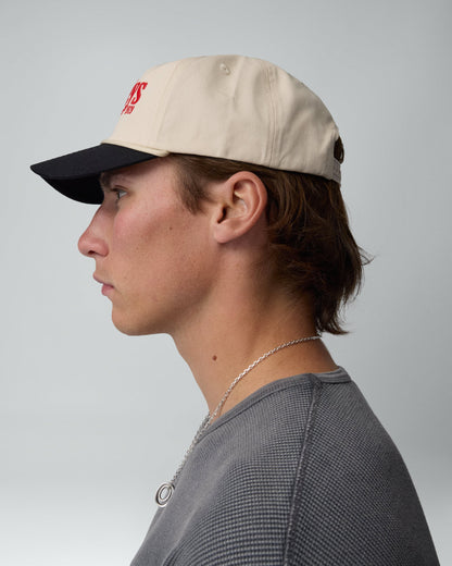 TwoJeys Twojeys Racing Cap — Cream/Black