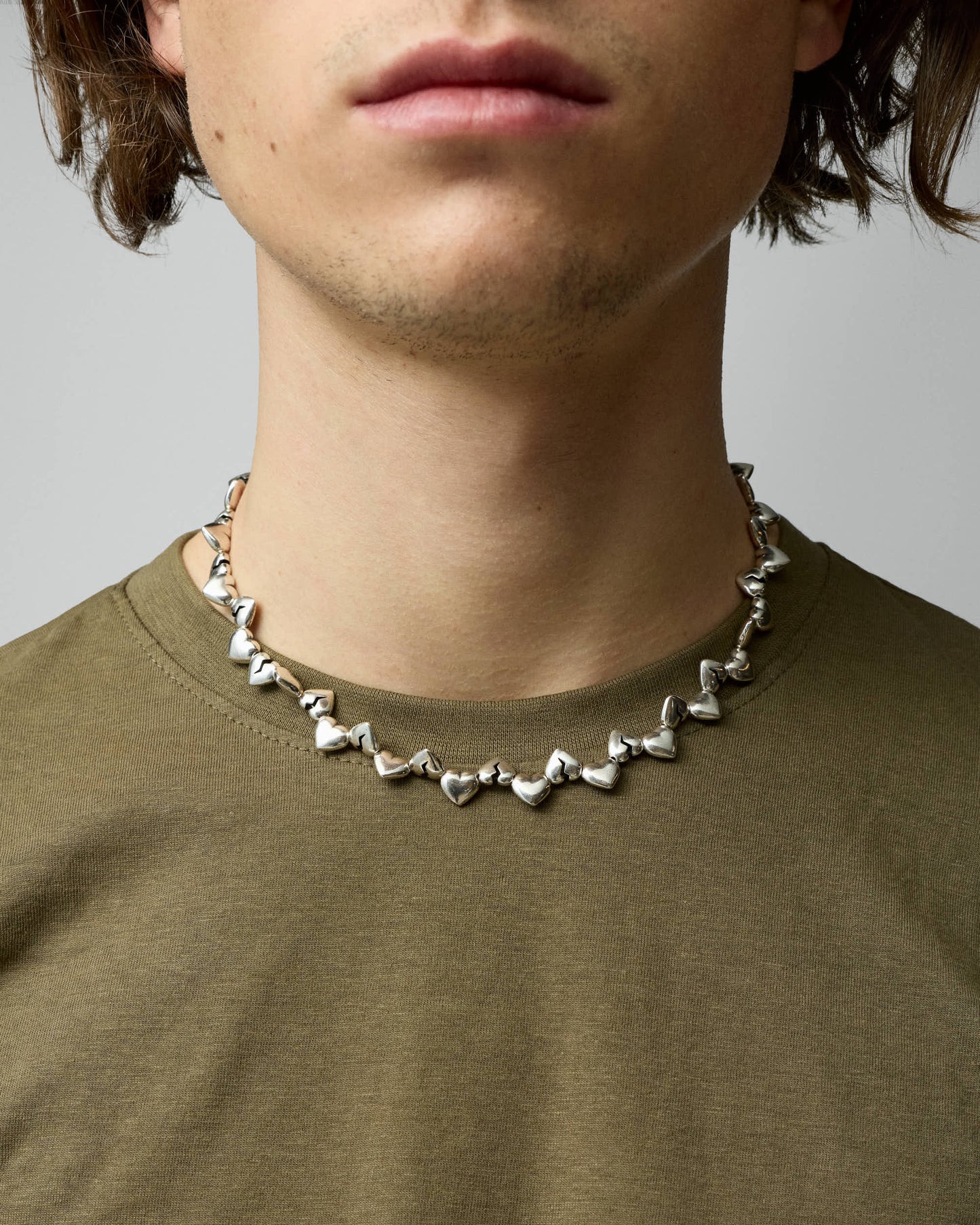 TwoJeys Love Me Not Necklace — Silver