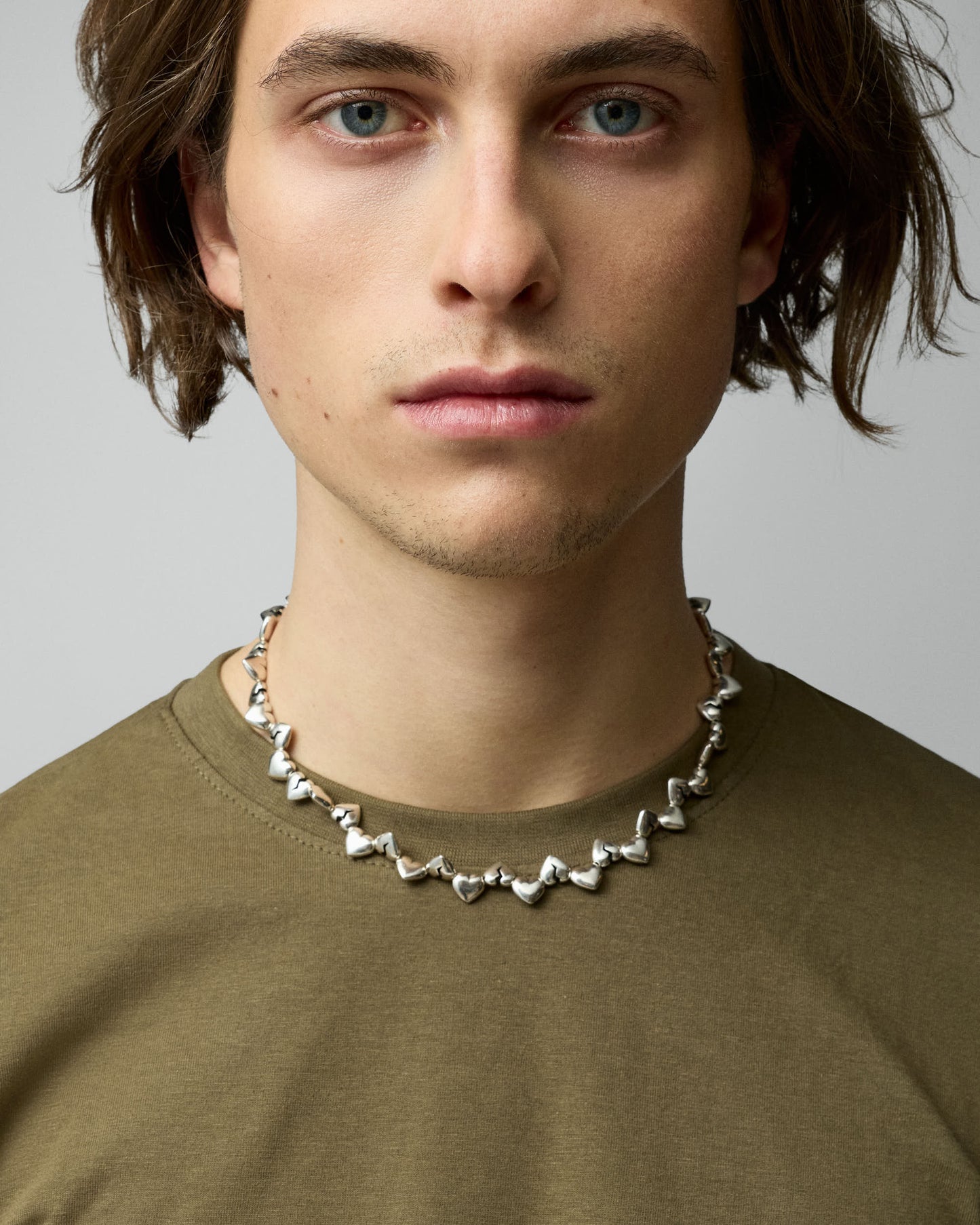 TwoJeys Love Me Not Necklace — Silver