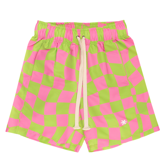 Cabrio Checks Pink/Green