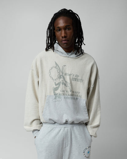 TwoJeys Local Craft Hoodie Grey Melange