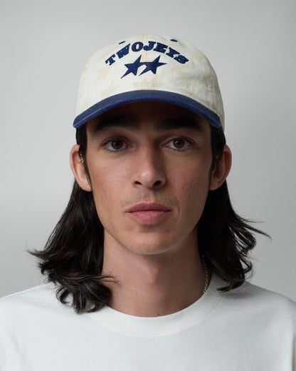 TwoJeys All-Over White Dad Cap