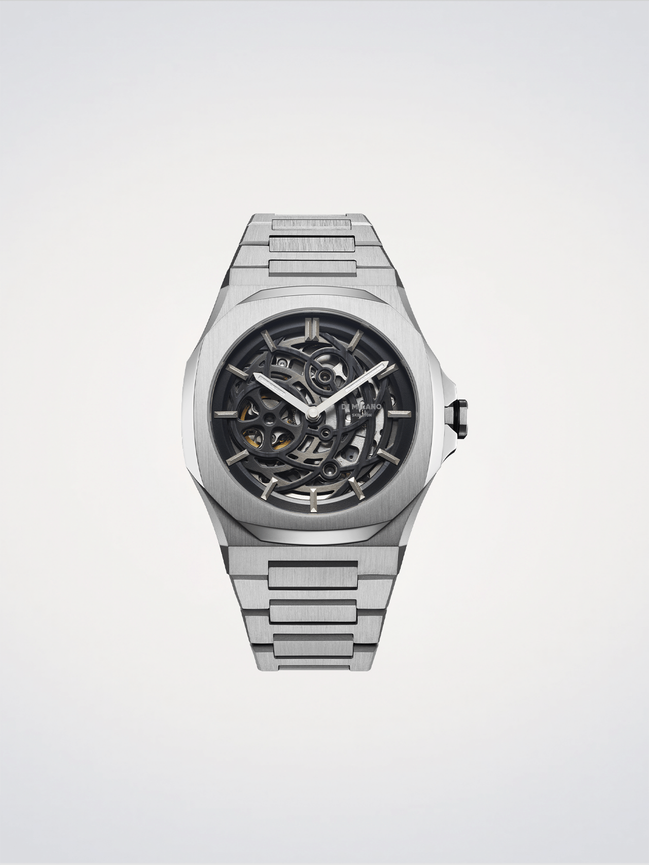 D1 Milano Skeleton Silver