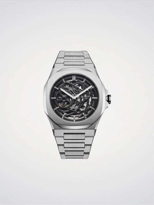 D1 Milano Skeleton Silver