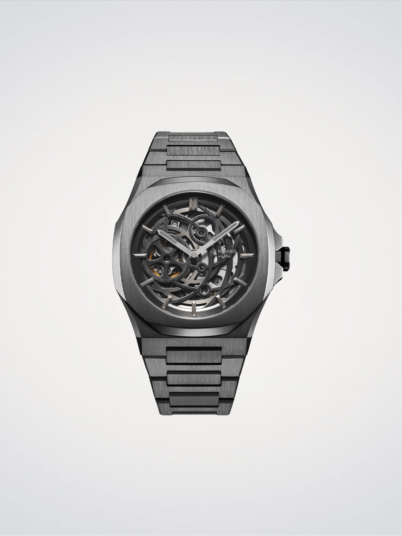 D1 Milano Skeleton Gun Metal