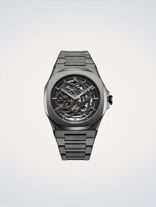 D1 Milano Skeleton Gun Metal