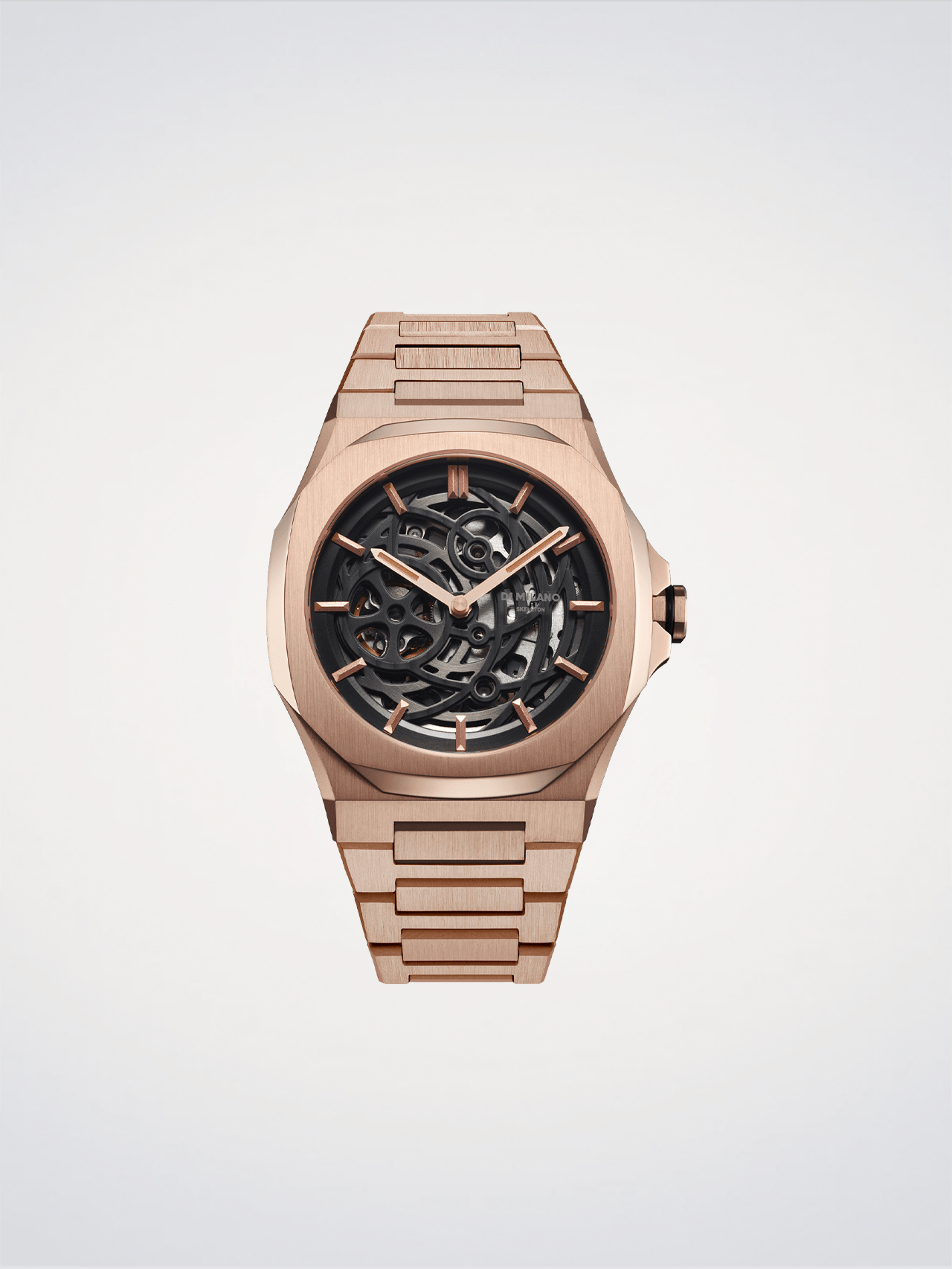 D1 Milano Skeleton Rose Gold