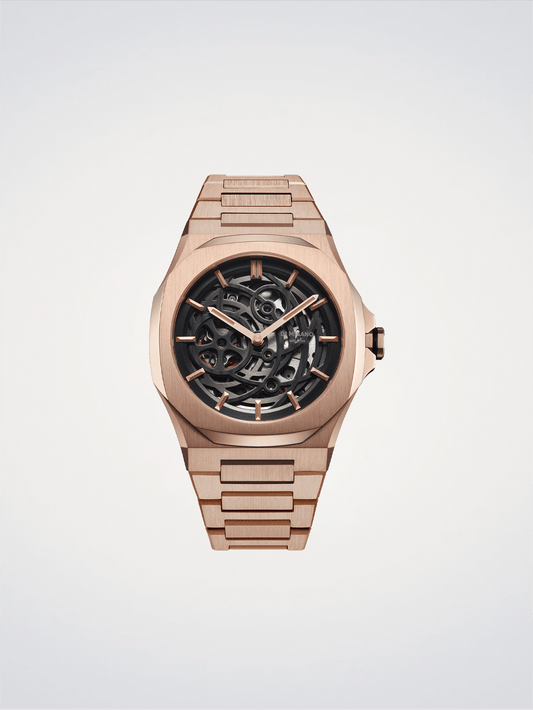 D1 Milano Skeleton Rose Gold