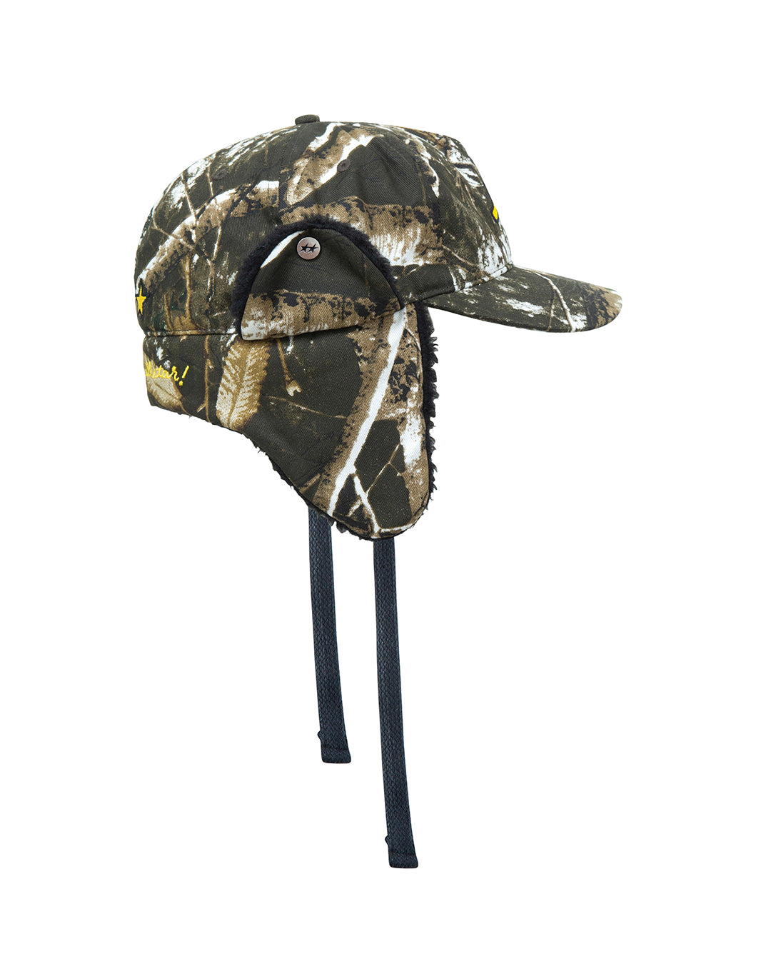 TwoJeys TJ Initials Camo Earflap