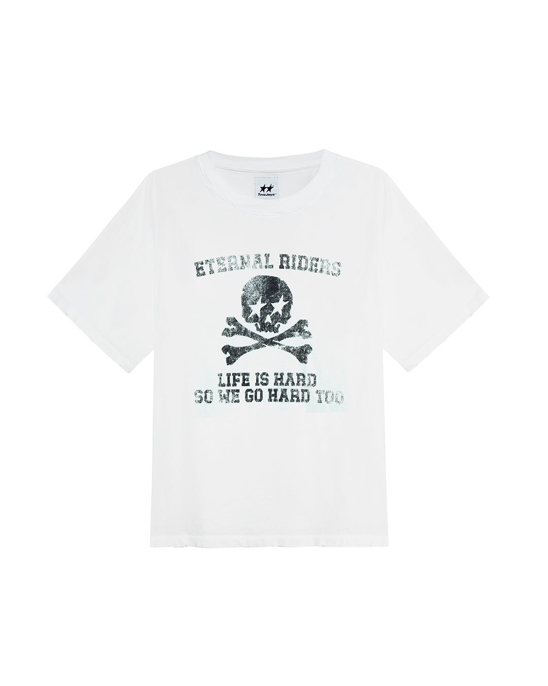 TwoJeys Eternal Riders White Tee