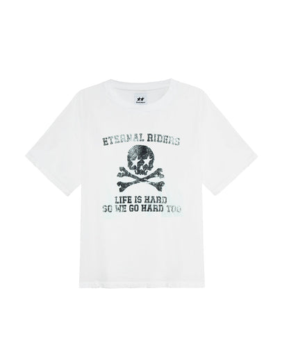 TwoJeys Eternal Riders White Tee