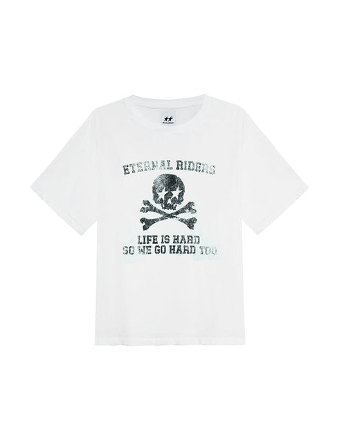 TwoJeys Eternal Riders White Tee