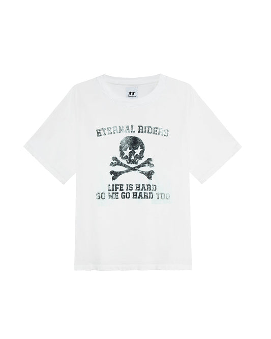 TwoJeys Eternal Riders White Tee