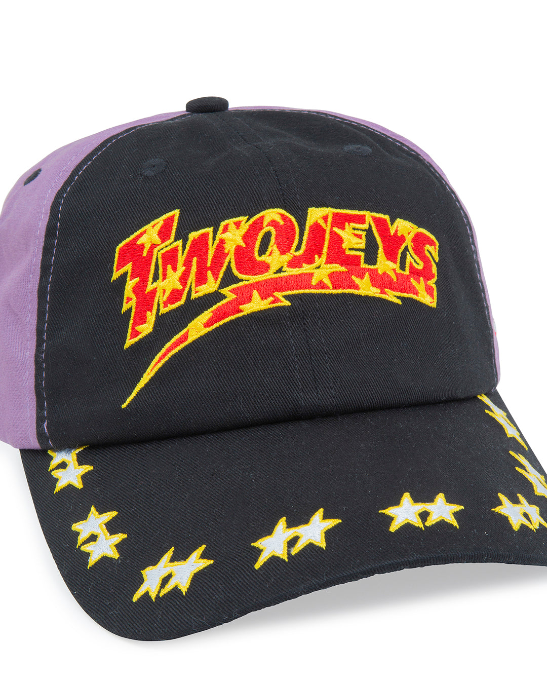 TwoJeys Embroidered Purple Dad Cap